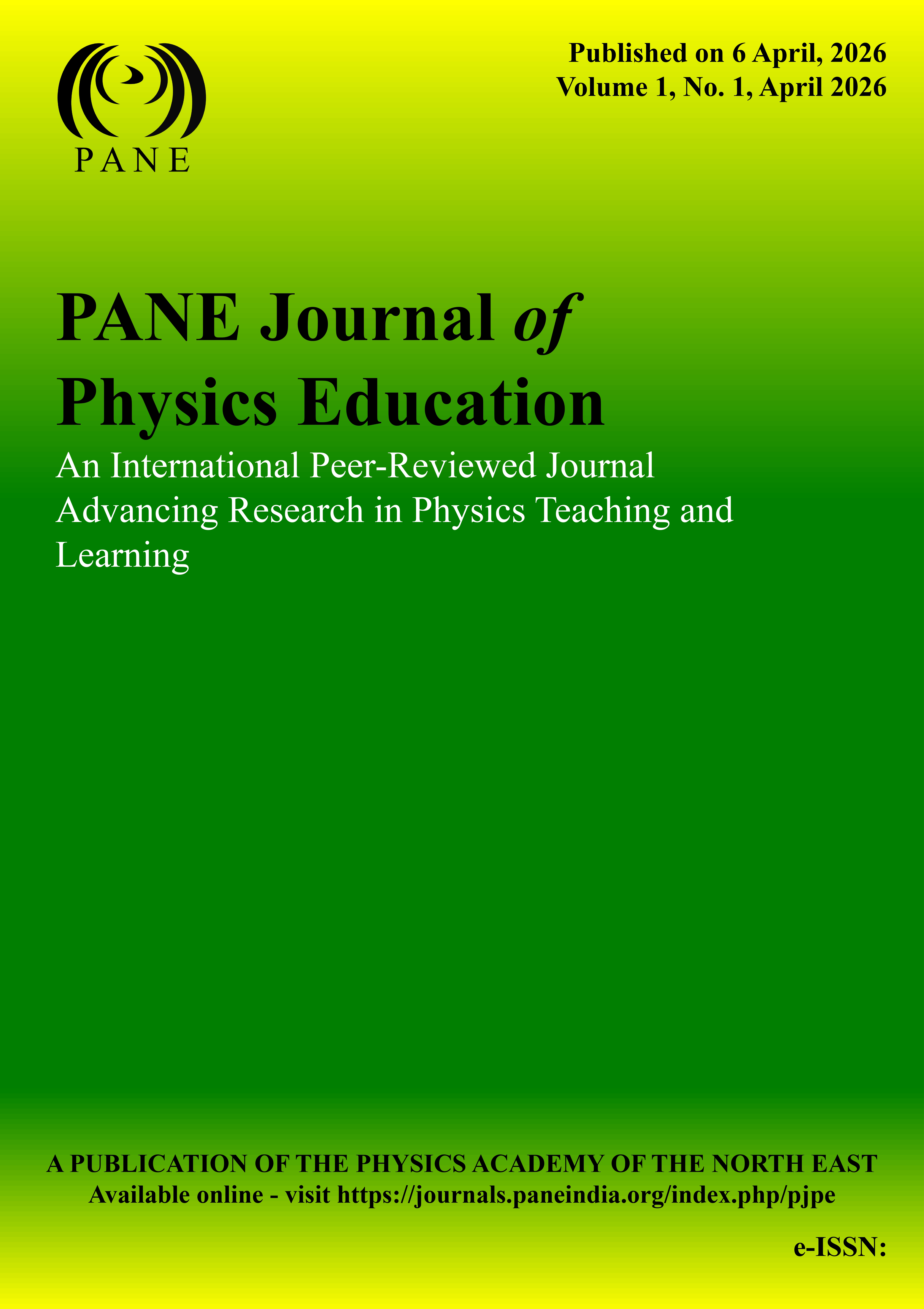 					View Vol. 1 No. 1 (2026): Volume 1, No. 1, April 2026
				